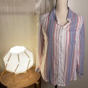 American Eagle Outfitters Oversized Fit Button Down Shirt‎ Size XS